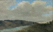 Pierre de Valenciennes, Skizze Italienische Landschaft